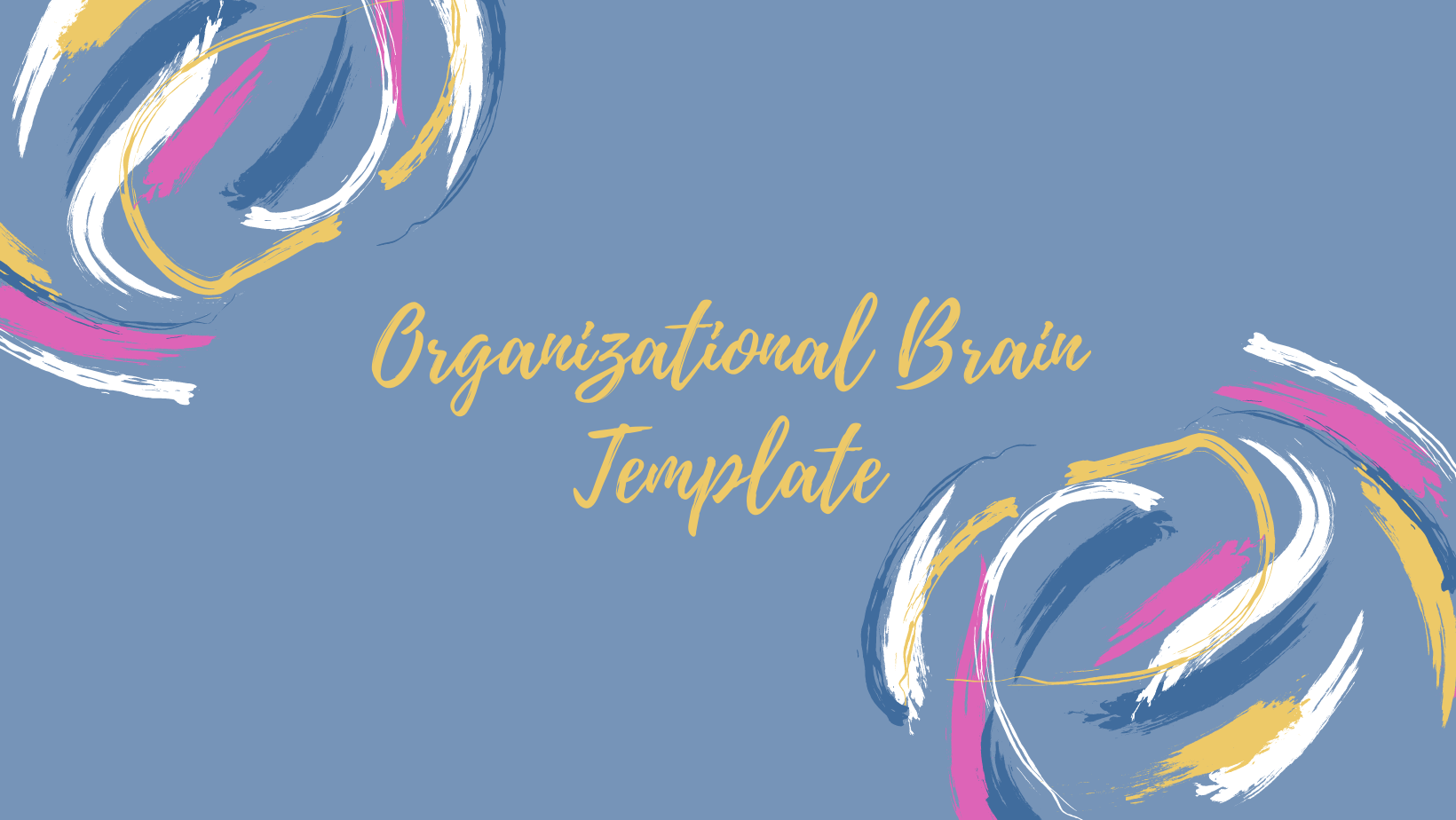 Organizational Brain Template For New Nurses - A Nurse Named Courtney